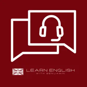 Contact icon with phone and email envelope – Learn English with Benjamin