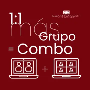 Clases de inglés online combinadas: individuales y grupales